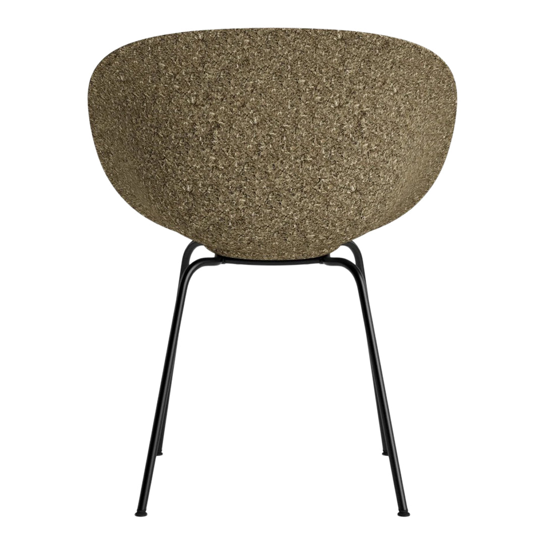 Normann Copenhagen Mat Dining Chair w/ Arms - Front Upholstered