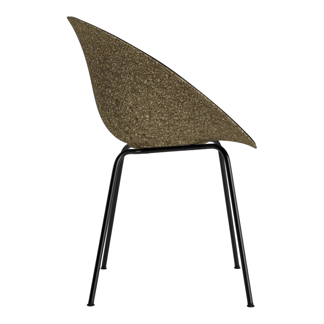 Normann Copenhagen Mat Dining Chair w/ Arms - Front Upholstered