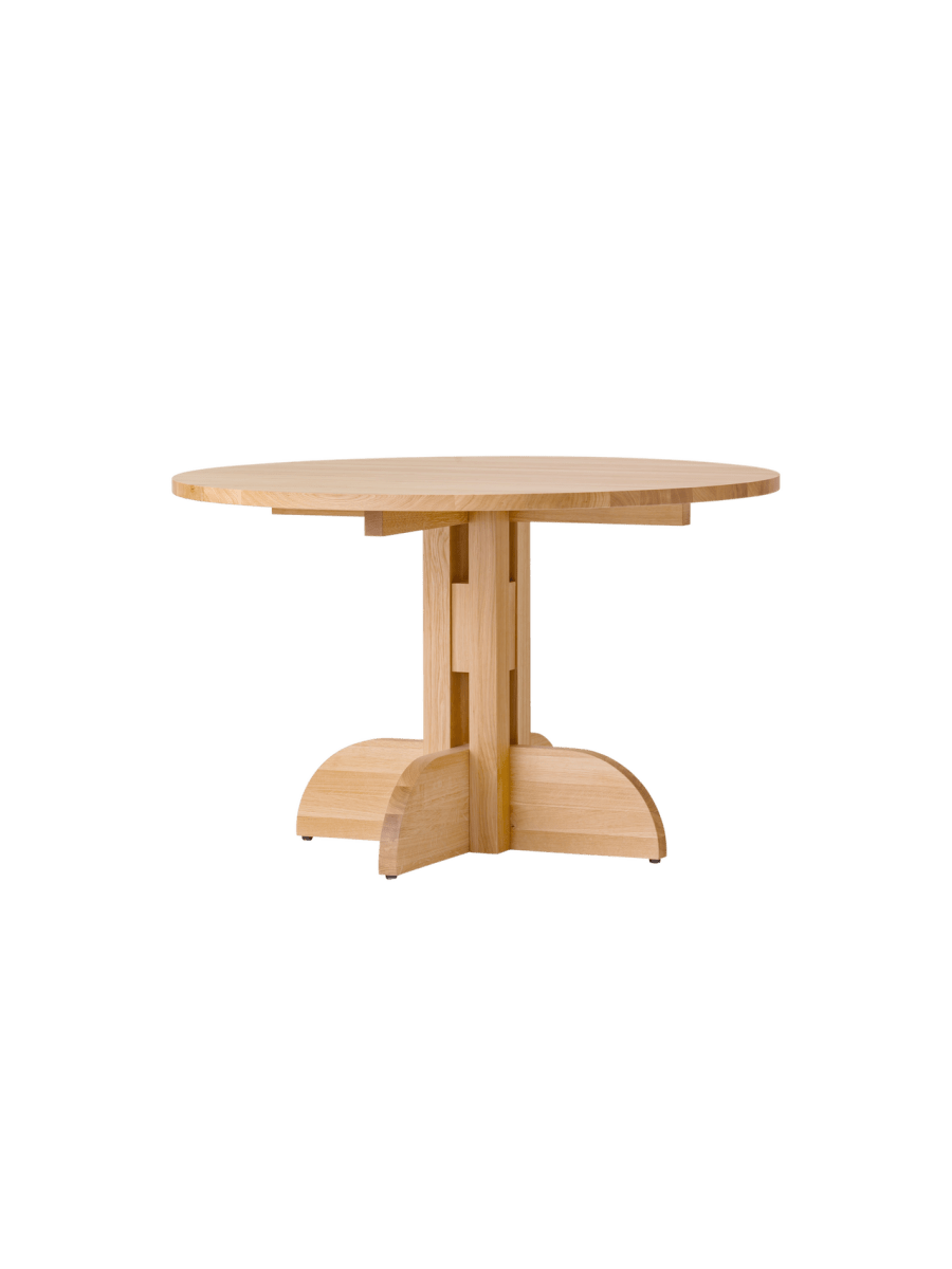 Audo Puffin Dining Table, Round – Ø48 / Solid Oak