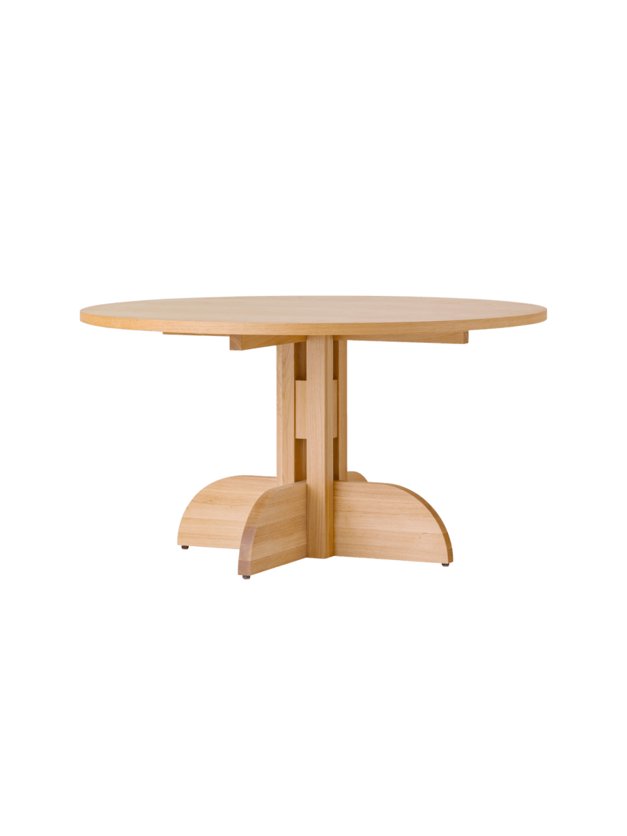 Audo Puffin Dining Table, Round – Ø56 / Oak Veneer