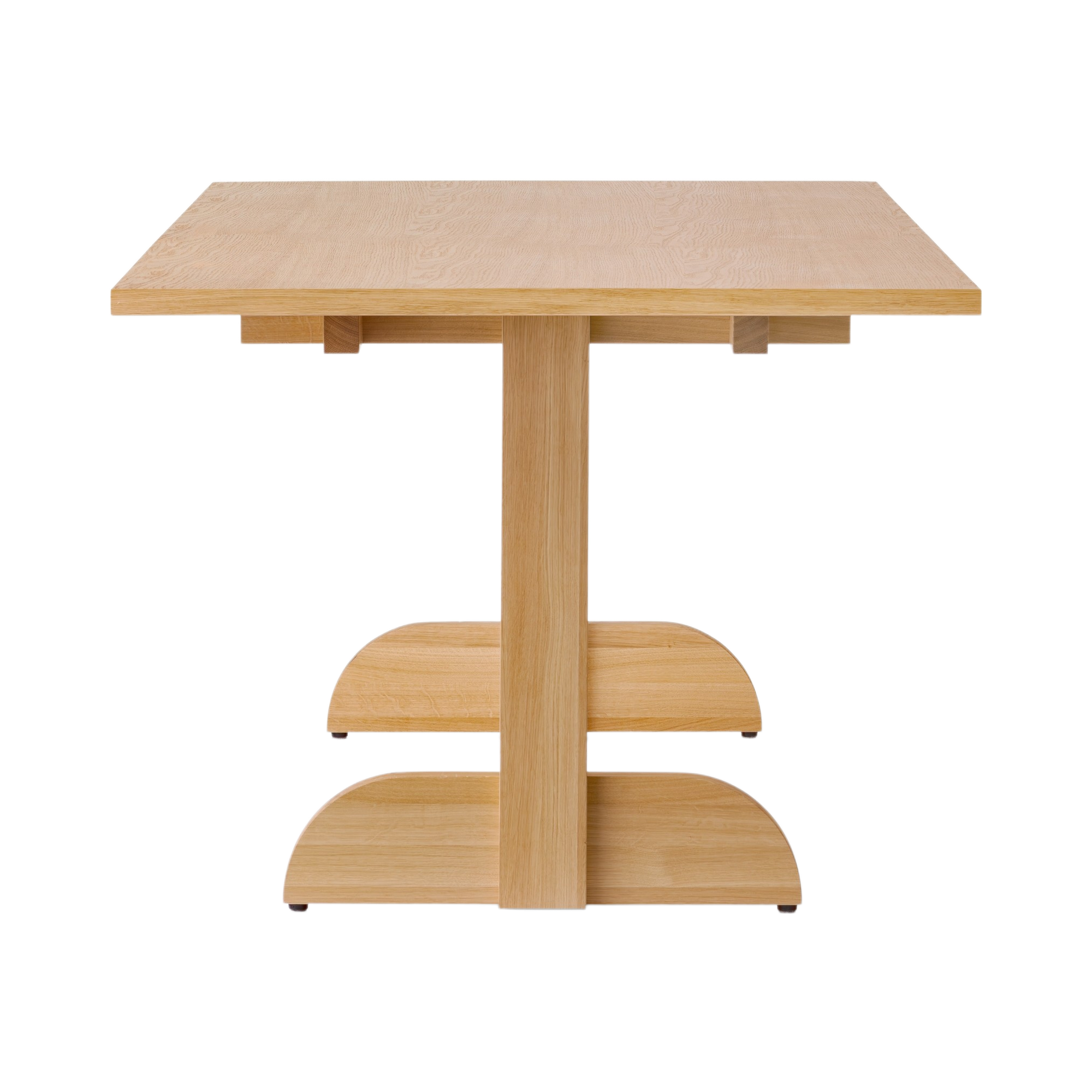 Audo Puffin Dining Table, Rectangular – 79L x 30W / Oak Veneer