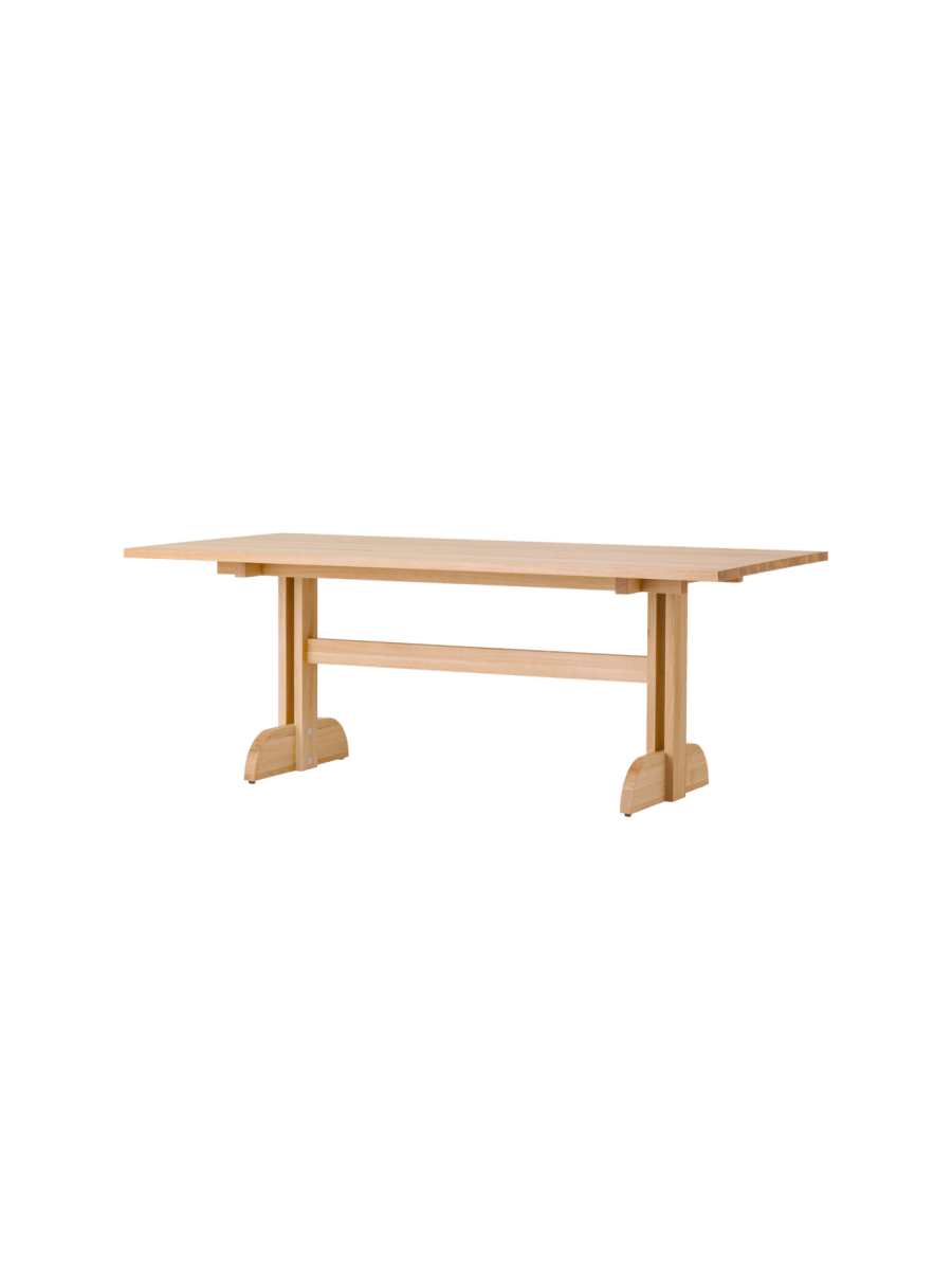 Audo Puffin Dining Table, Rectangular – 79L x 30W / Solid Oak
