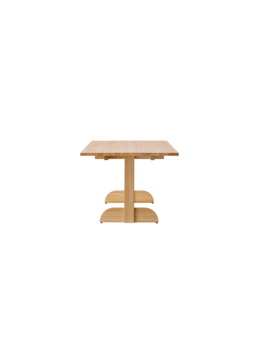 Audo Puffin Dining Table, Rectangular – side view