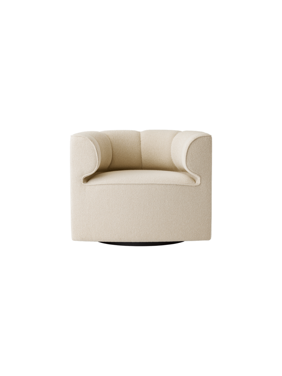 Audo Eave Seamline Lounge Chair – Without Swivel / Logan Fossil