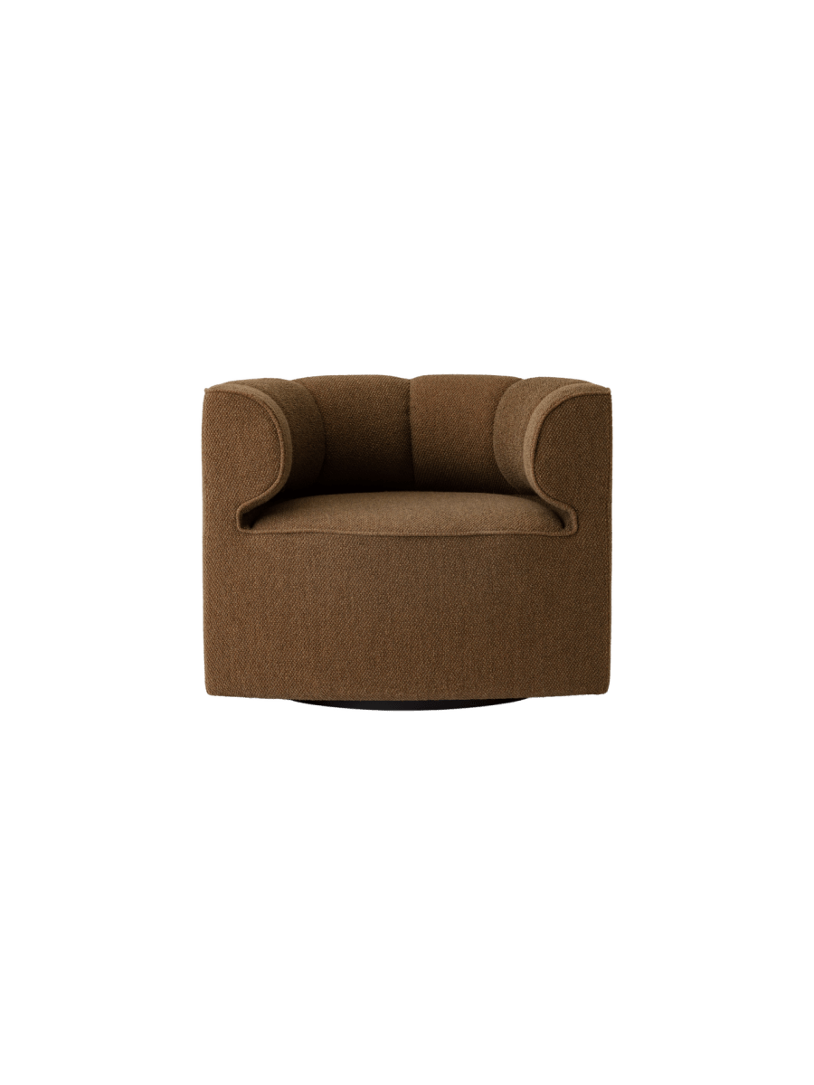 Audo Eave Seamline Lounge Chair – Without Swivel / Logan Nutmeg