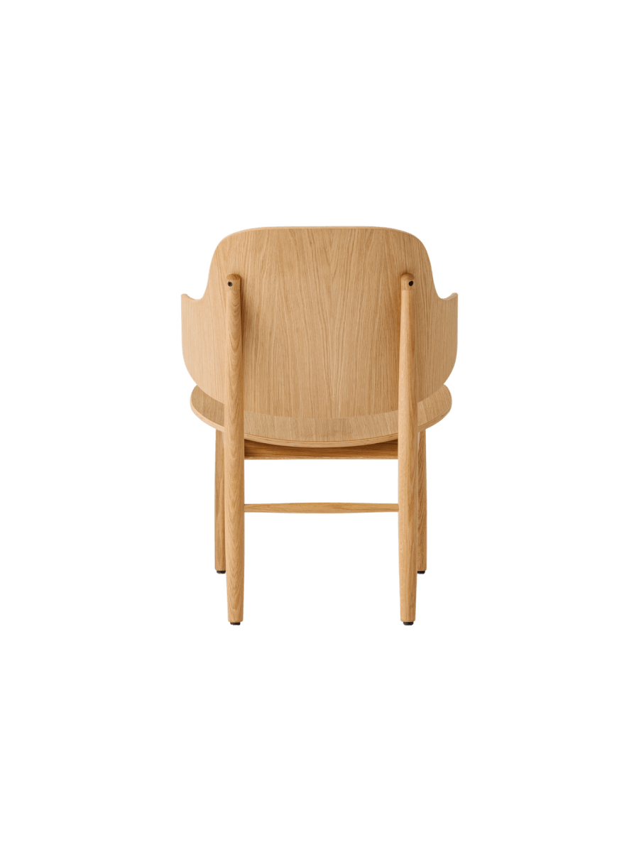Audo The Penguin Wooden Lounge Chair – Natural Oak