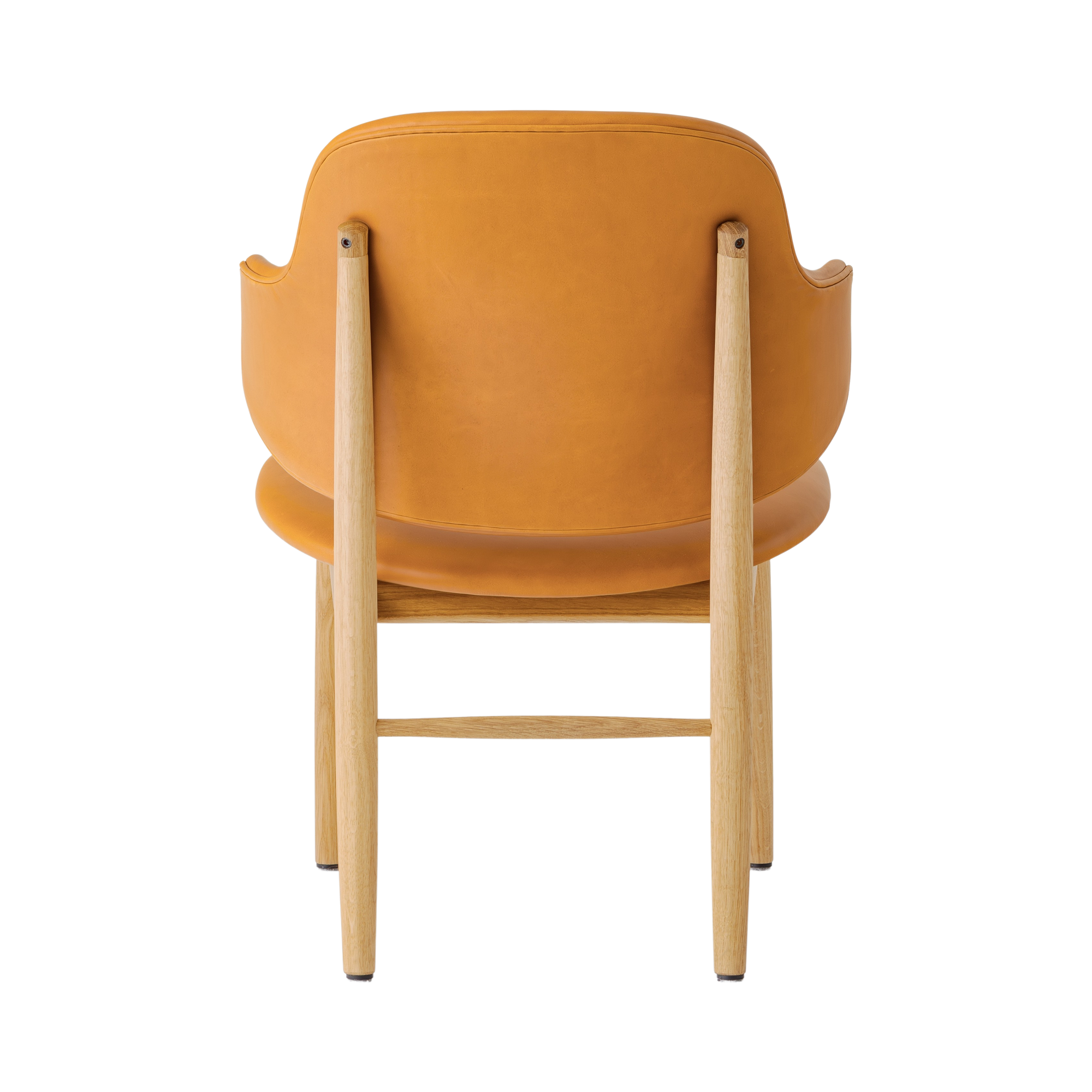 Audo The Penguin Wooden Lounge Chair, Upholstered – Fully Upholstered / Natural Oak / Aida 0250