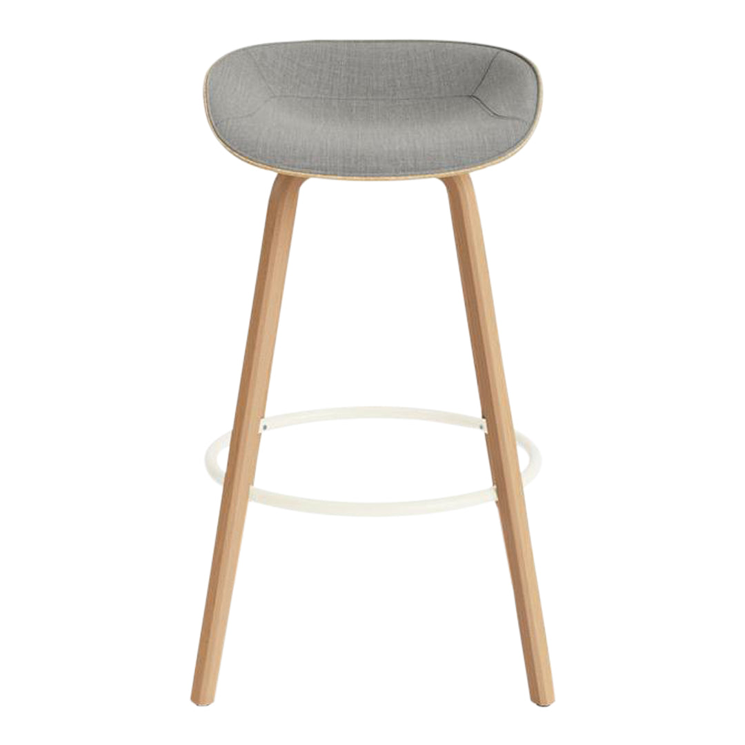 Normann Copenhagen Mat Bar Stool - Front Upholstered