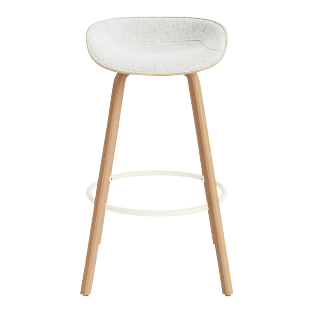 Normann Copenhagen Mat Bar Stool - Front Upholstered