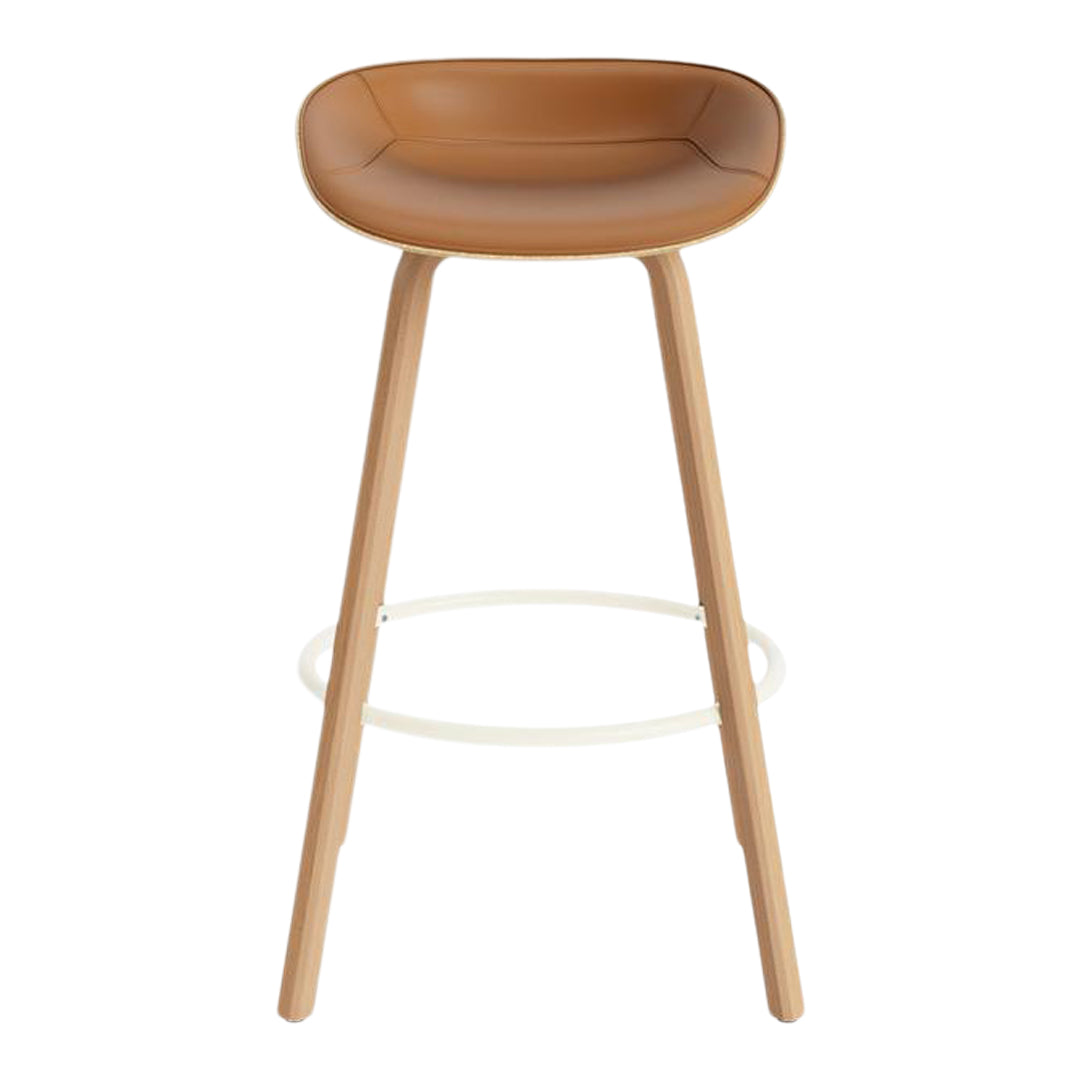 Normann Copenhagen Mat Bar Stool - Front Upholstered