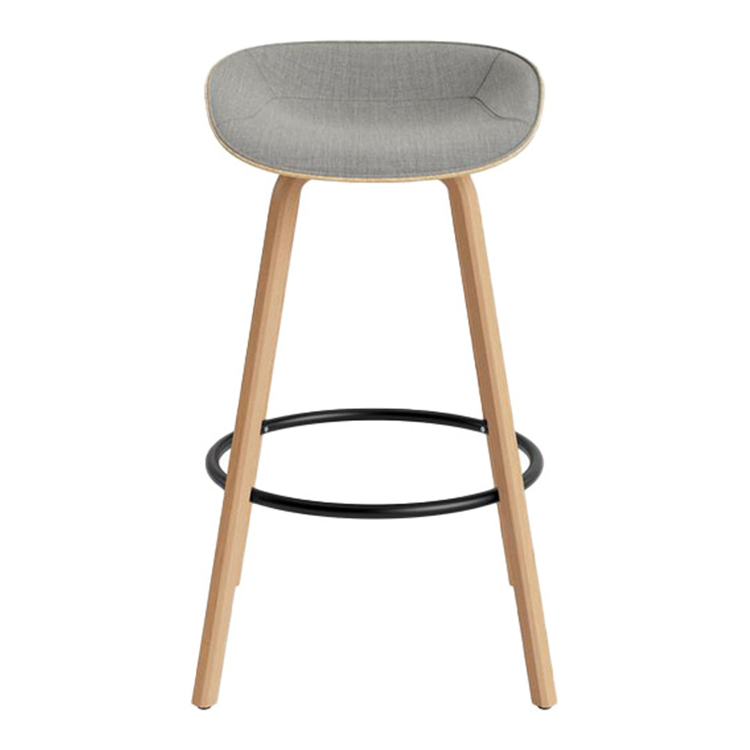 Normann Copenhagen Mat Bar Stool - Front Upholstered
