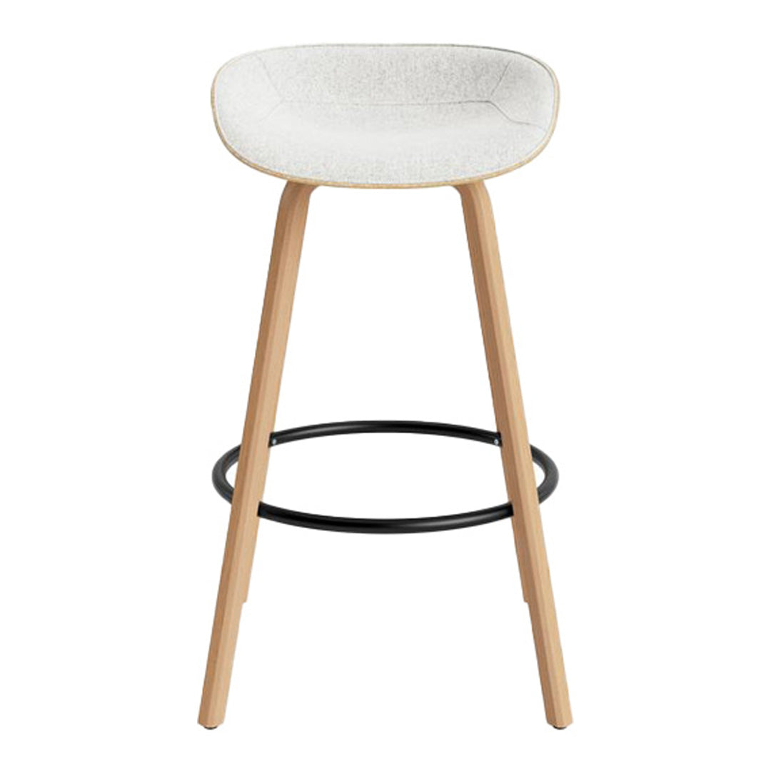 Normann Copenhagen Mat Bar Stool - Front Upholstered
