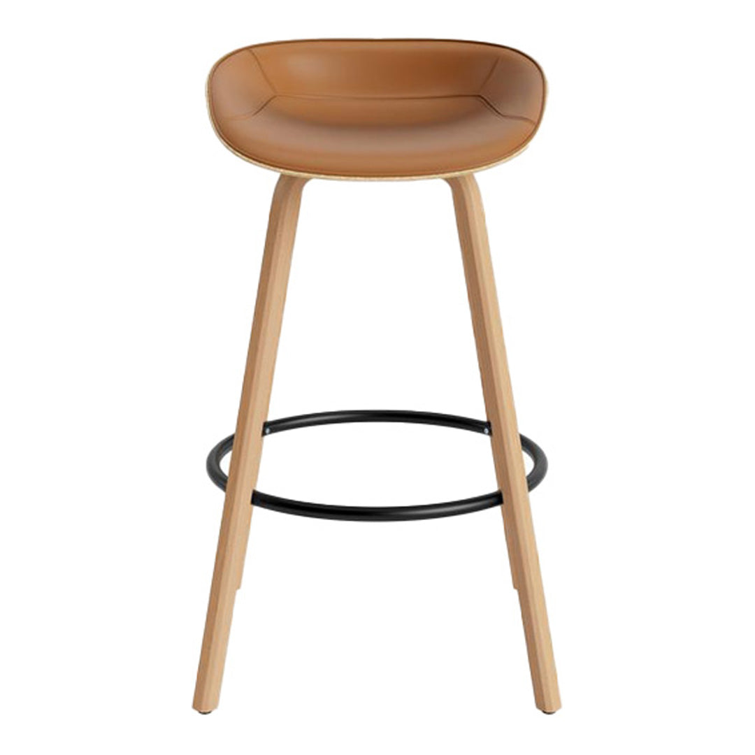Normann Copenhagen Mat Bar Stool - Front Upholstered