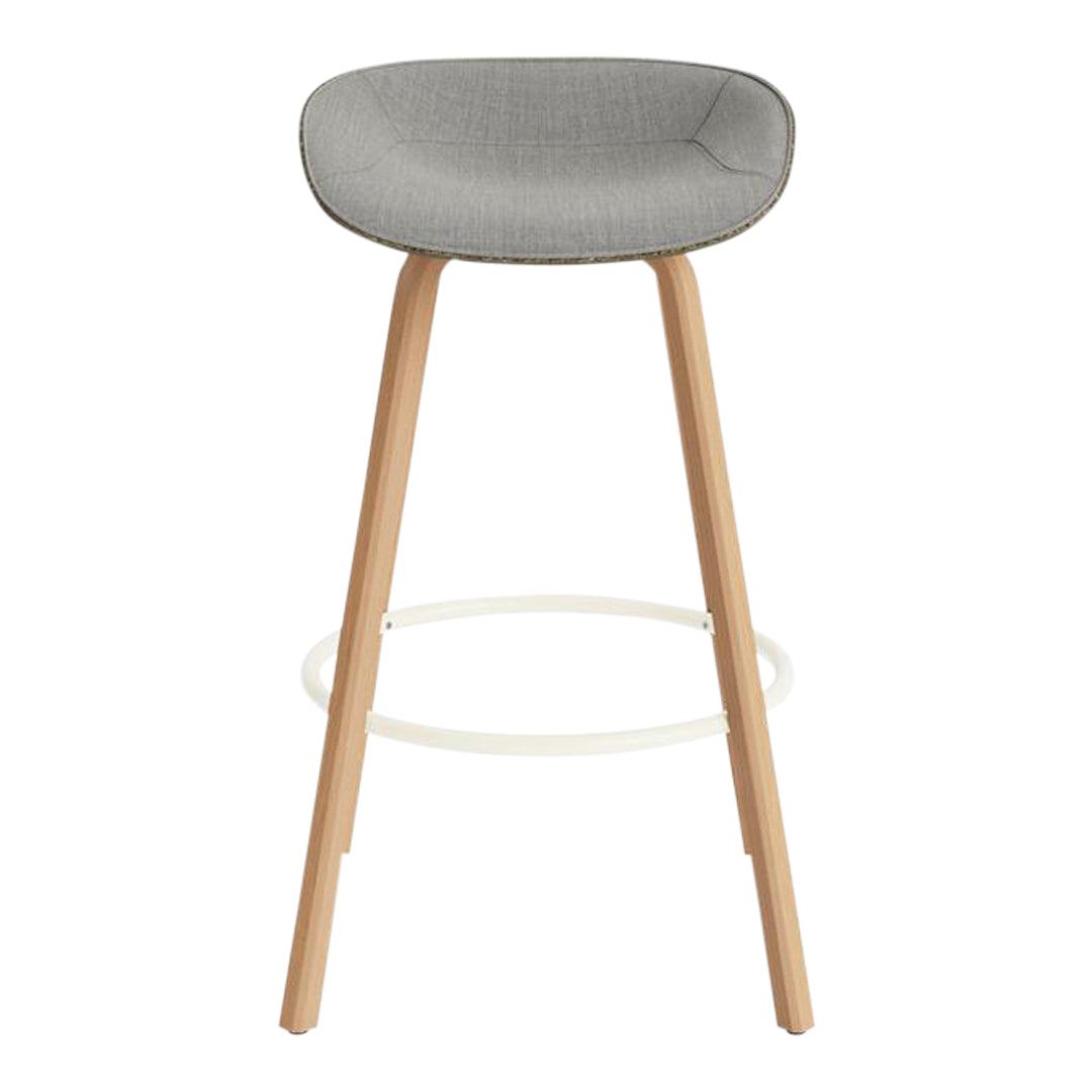 Normann Copenhagen Mat Bar Stool - Front Upholstered