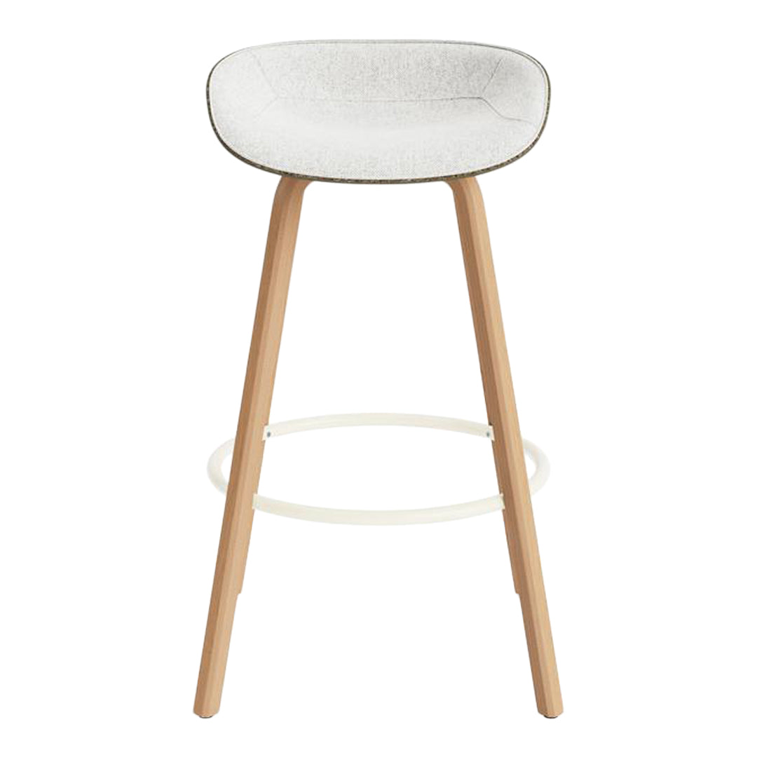 Normann Copenhagen Mat Bar Stool - Front Upholstered