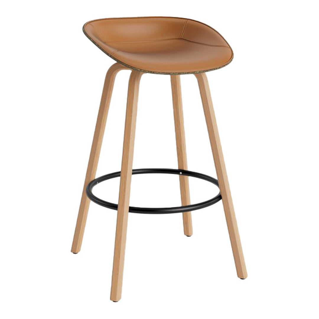 Normann Copenhagen Mat Bar Stool - Front Upholstered