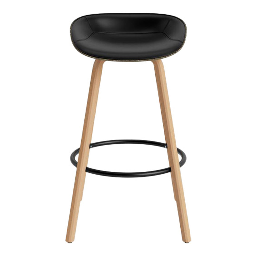 Normann Copenhagen Mat Bar Stool - Front Upholstered