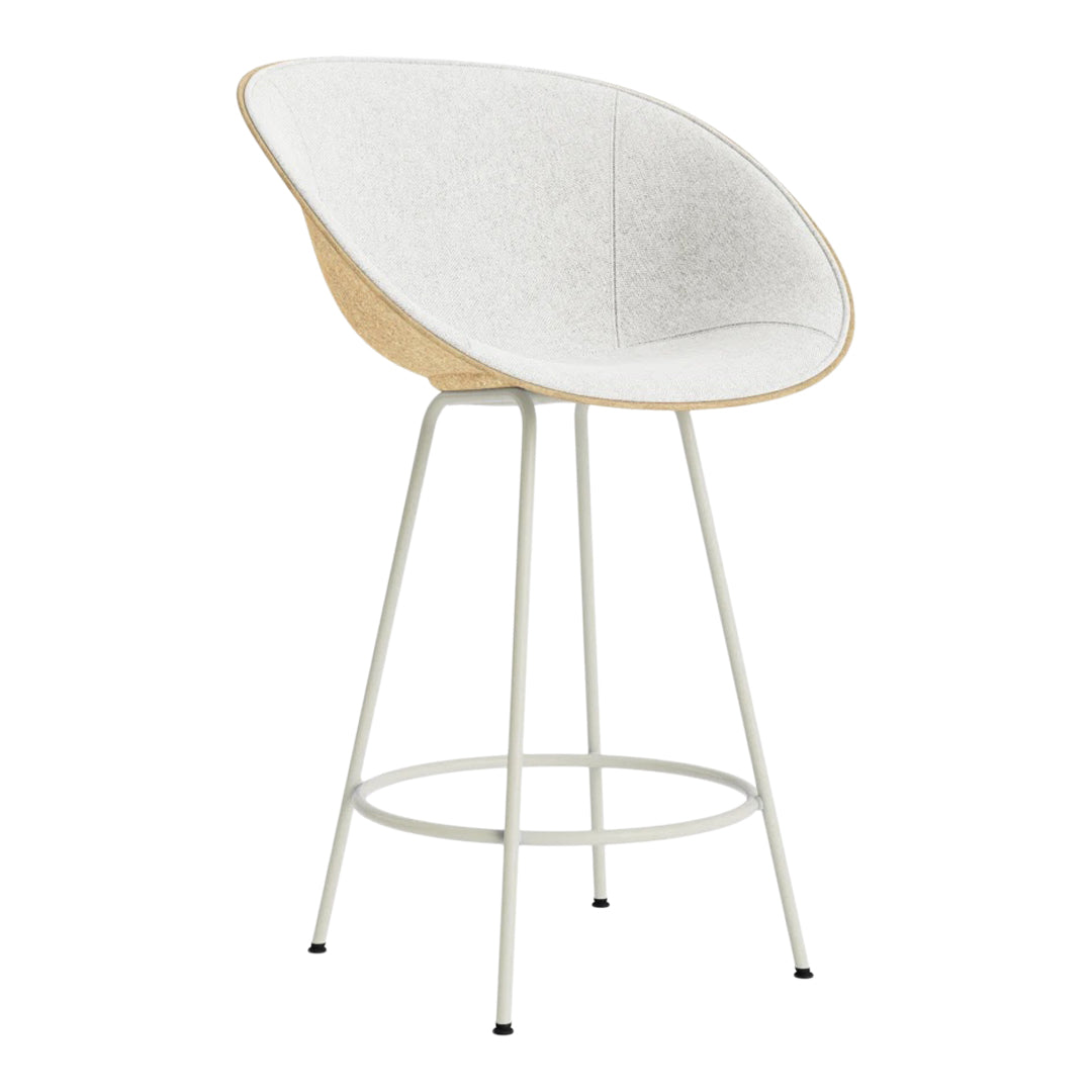 Normann Copenhagen Mat Counter Chair w/ Arms - Front Upholstered