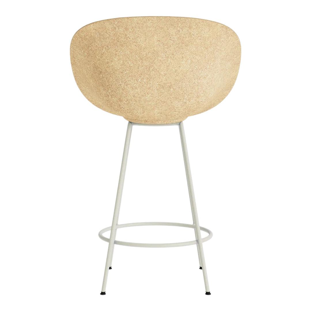Normann Copenhagen Mat Counter Chair w/ Arms - Front Upholstered
