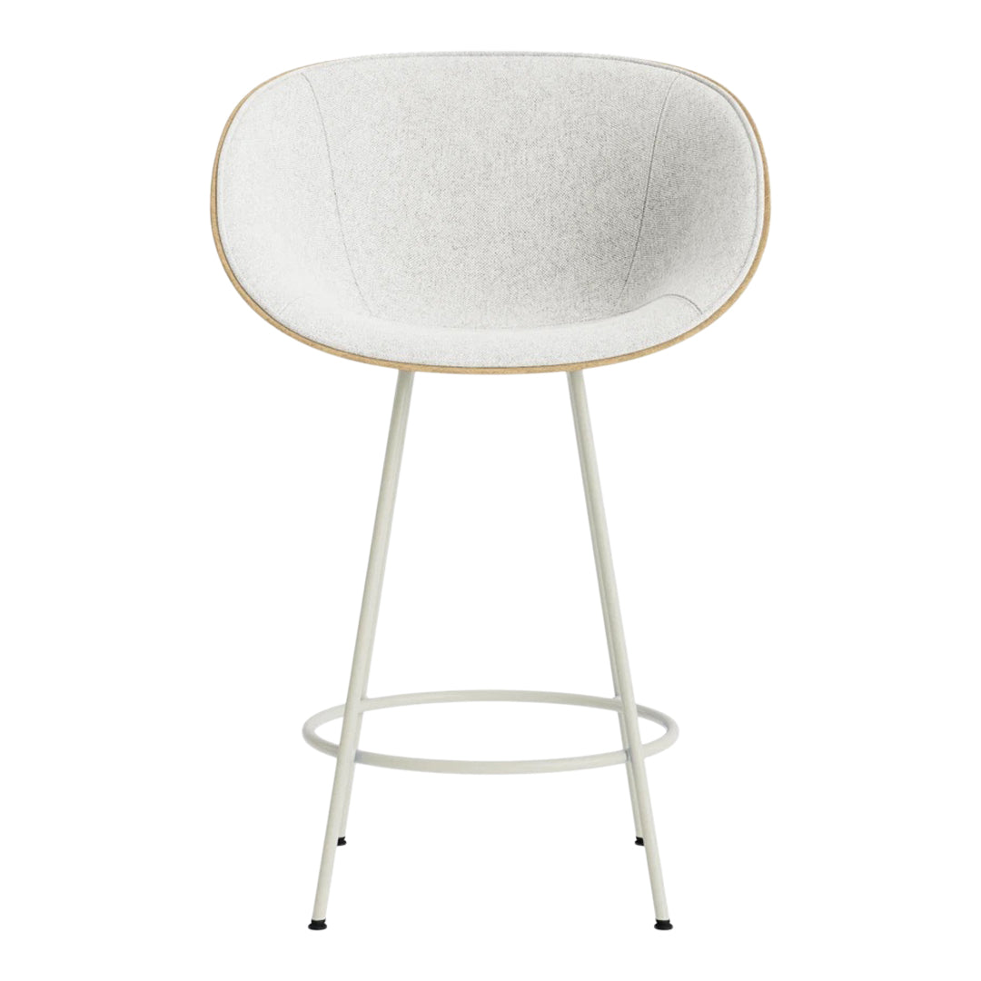 Normann Copenhagen Mat Counter Chair w/ Arms - Front Upholstered