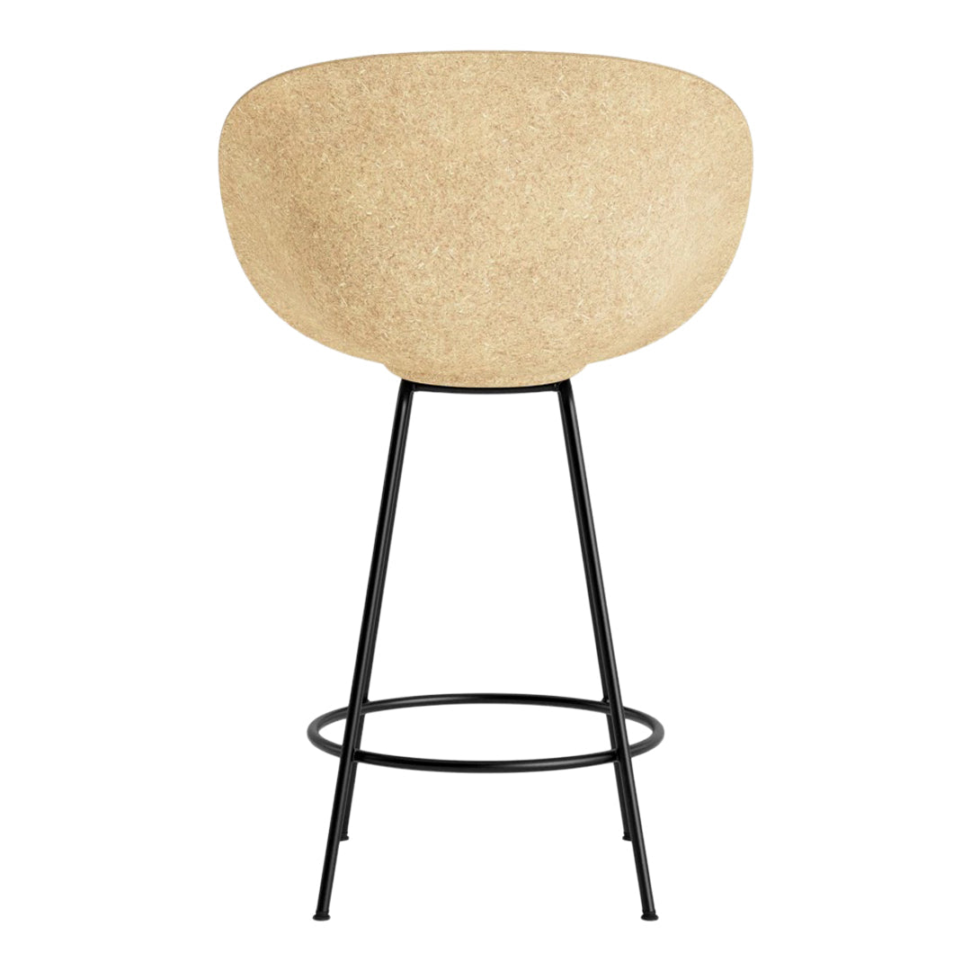 Normann Copenhagen Mat Counter Chair w/ Arms - Front Upholstered