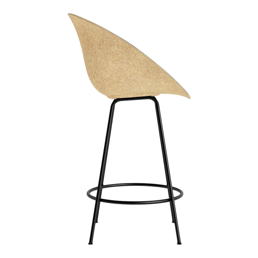Normann Copenhagen Mat Counter Chair w/ Arms - Front Upholstered