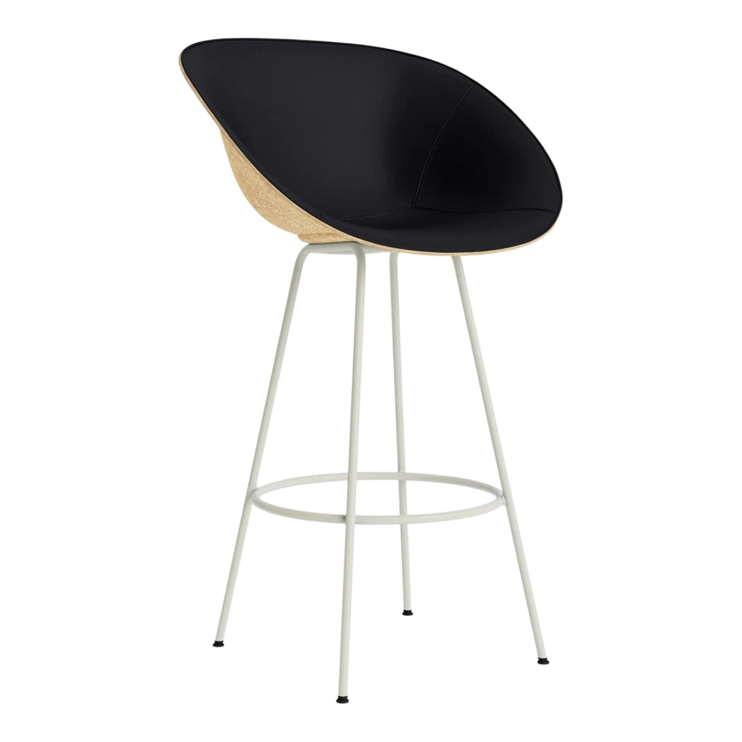 Normann Copenhagen Mat Bar Chair w/ Arms - Front Upholstered