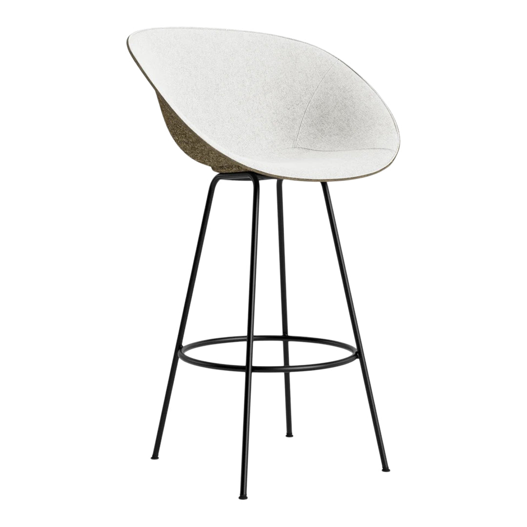 Normann Copenhagen Mat Bar Chair w/ Arms - Front Upholstered
