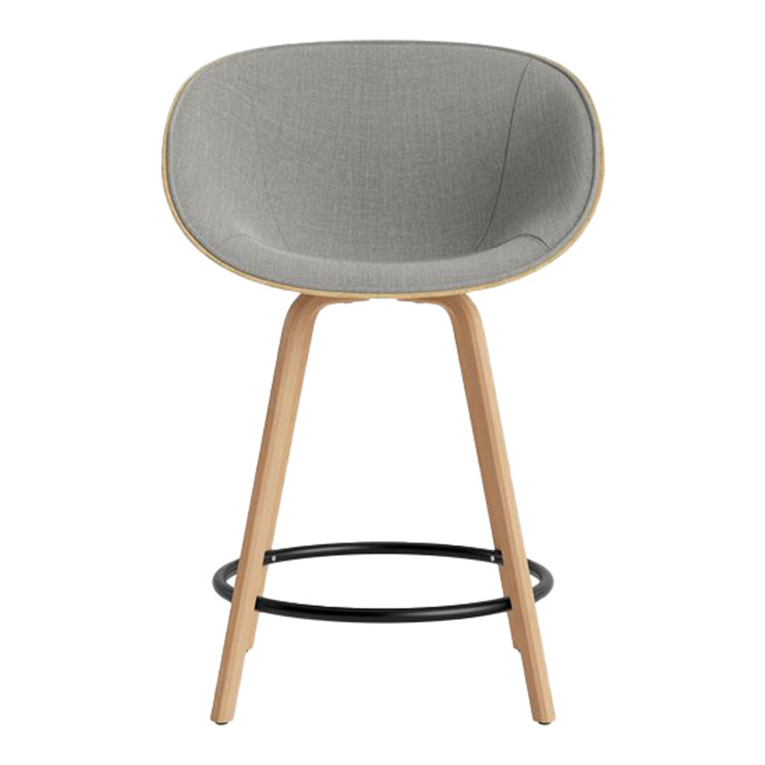 Normann Copenhagen Mat Counter Chair w/ Arms - Front Upholstered