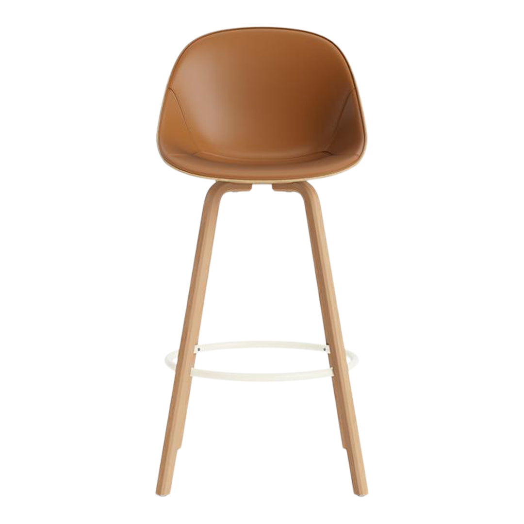 Normann Copenhagen Mat Bar Chair - Front Upholstered