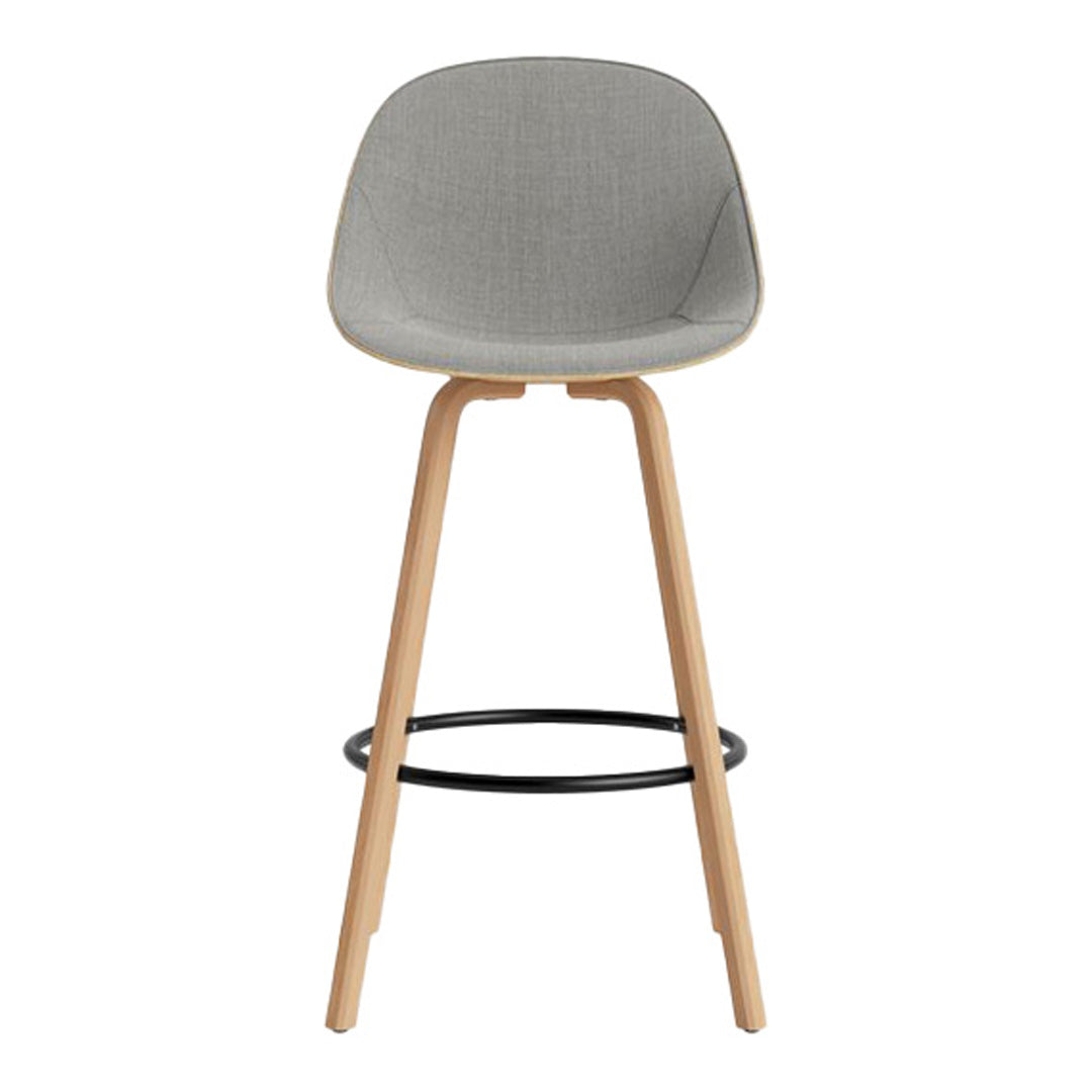 Normann Copenhagen Mat Bar Chair - Front Upholstered
