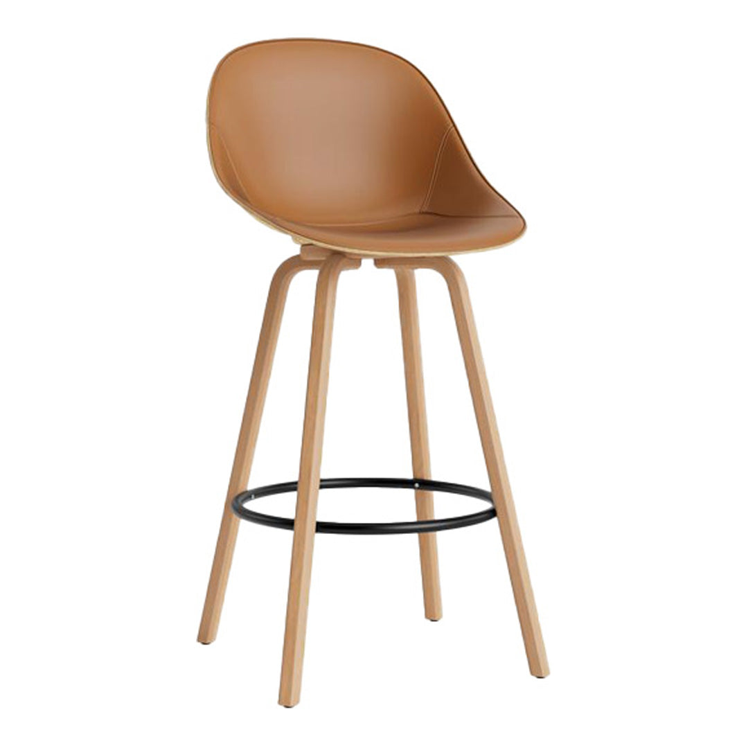 Normann Copenhagen Mat Bar Chair - Front Upholstered