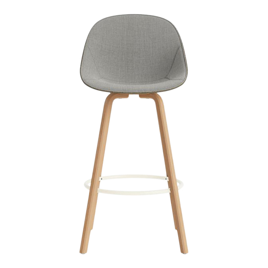 Normann Copenhagen Mat Bar Chair - Front Upholstered