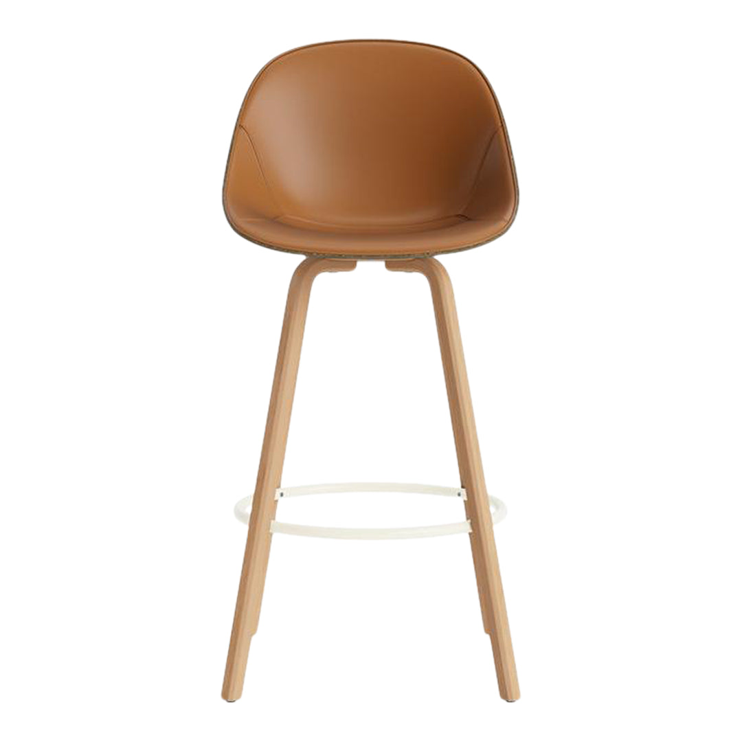 Normann Copenhagen Mat Bar Chair - Front Upholstered