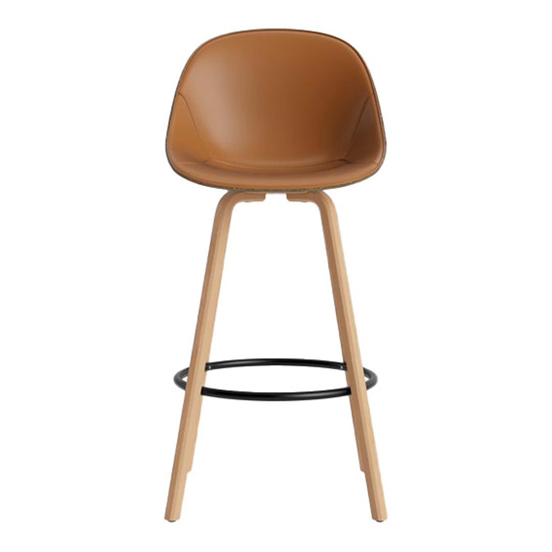 Normann Copenhagen Mat Bar Chair - Front Upholstered