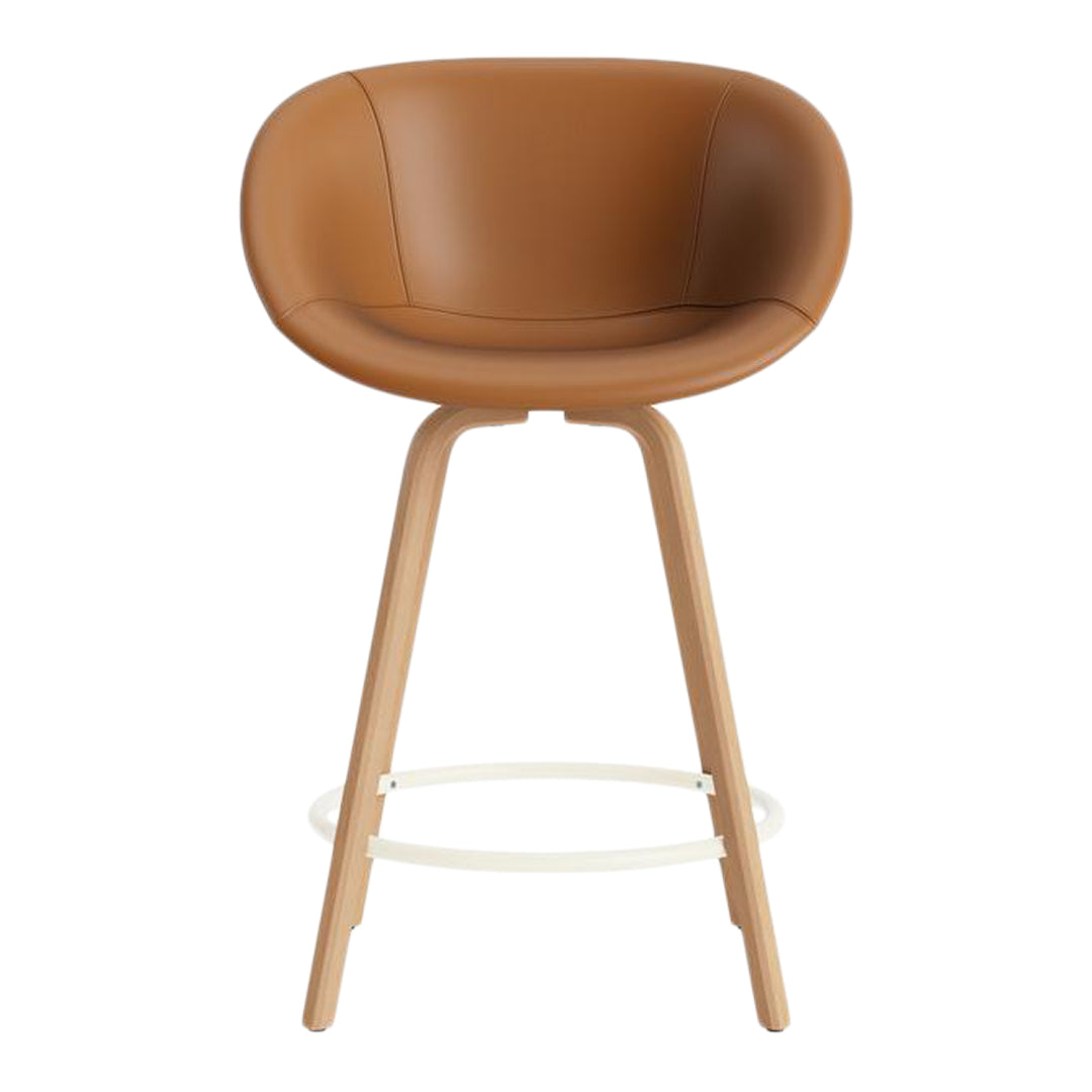 Normann Copenhagen Mat Counter Chair w/ Arms - Fully Upholstered