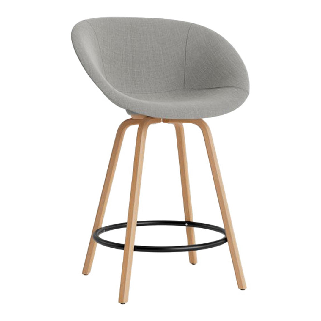 Normann Copenhagen Mat Counter Chair w/ Arms - Fully Upholstered