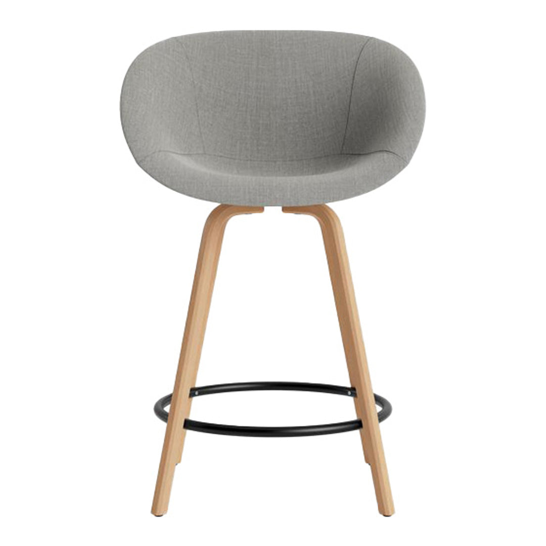 Normann Copenhagen Mat Counter Chair w/ Arms - Fully Upholstered