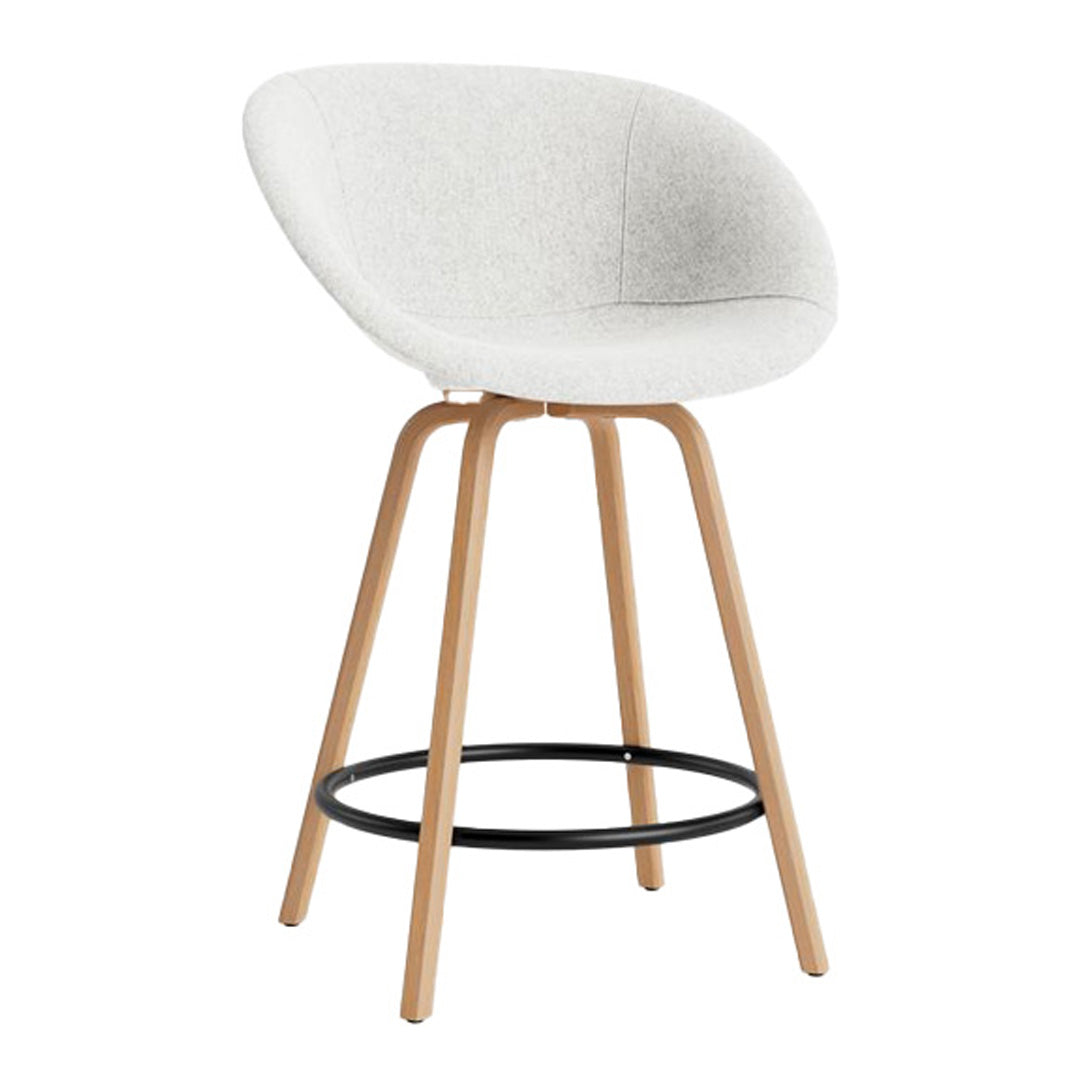 Normann Copenhagen Mat Counter Chair w/ Arms - Fully Upholstered