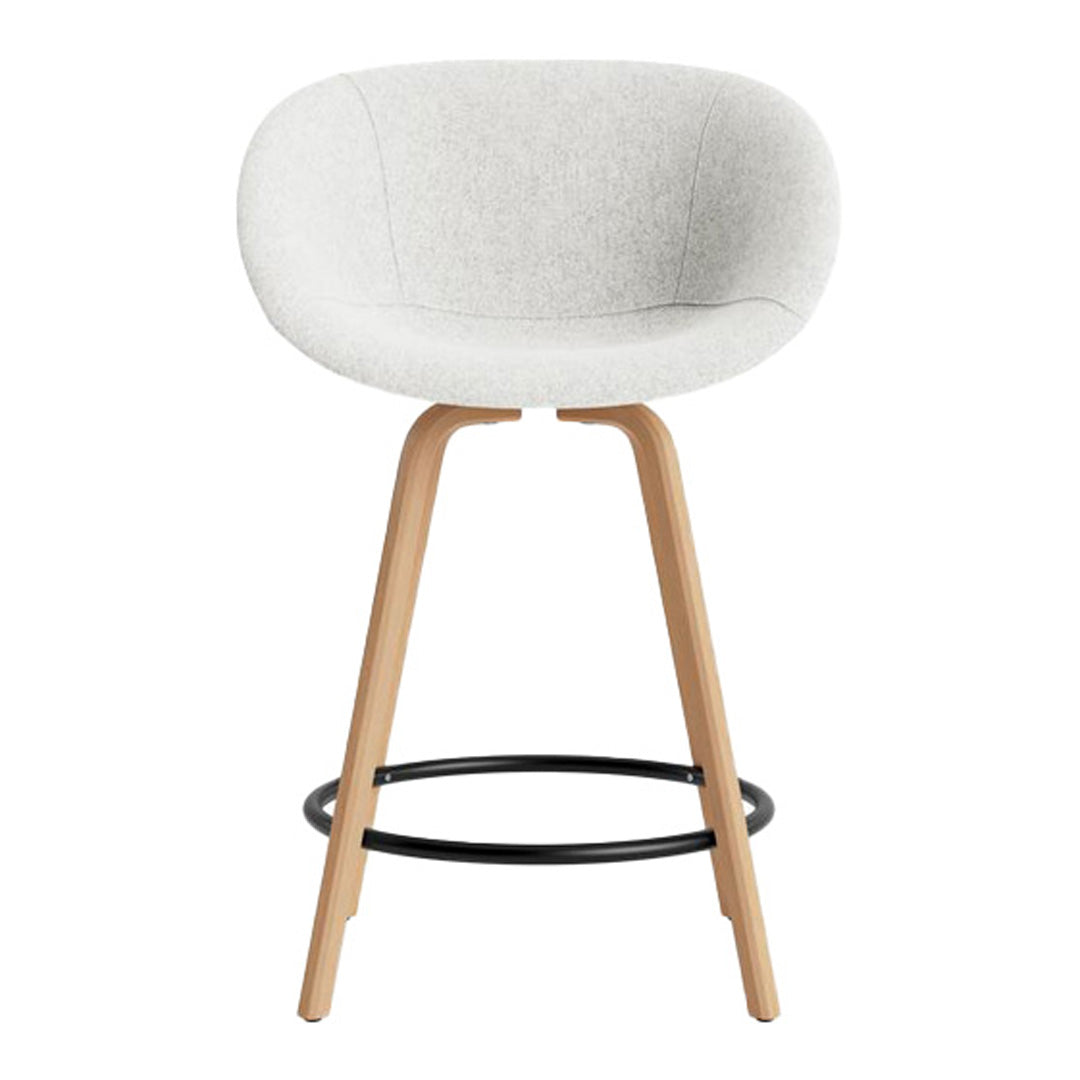 Normann Copenhagen Mat Counter Chair w/ Arms - Fully Upholstered