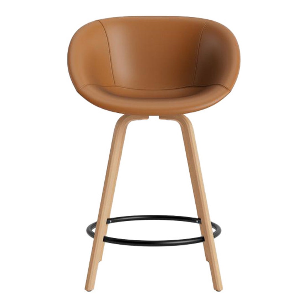 Normann Copenhagen Mat Counter Chair w/ Arms - Fully Upholstered