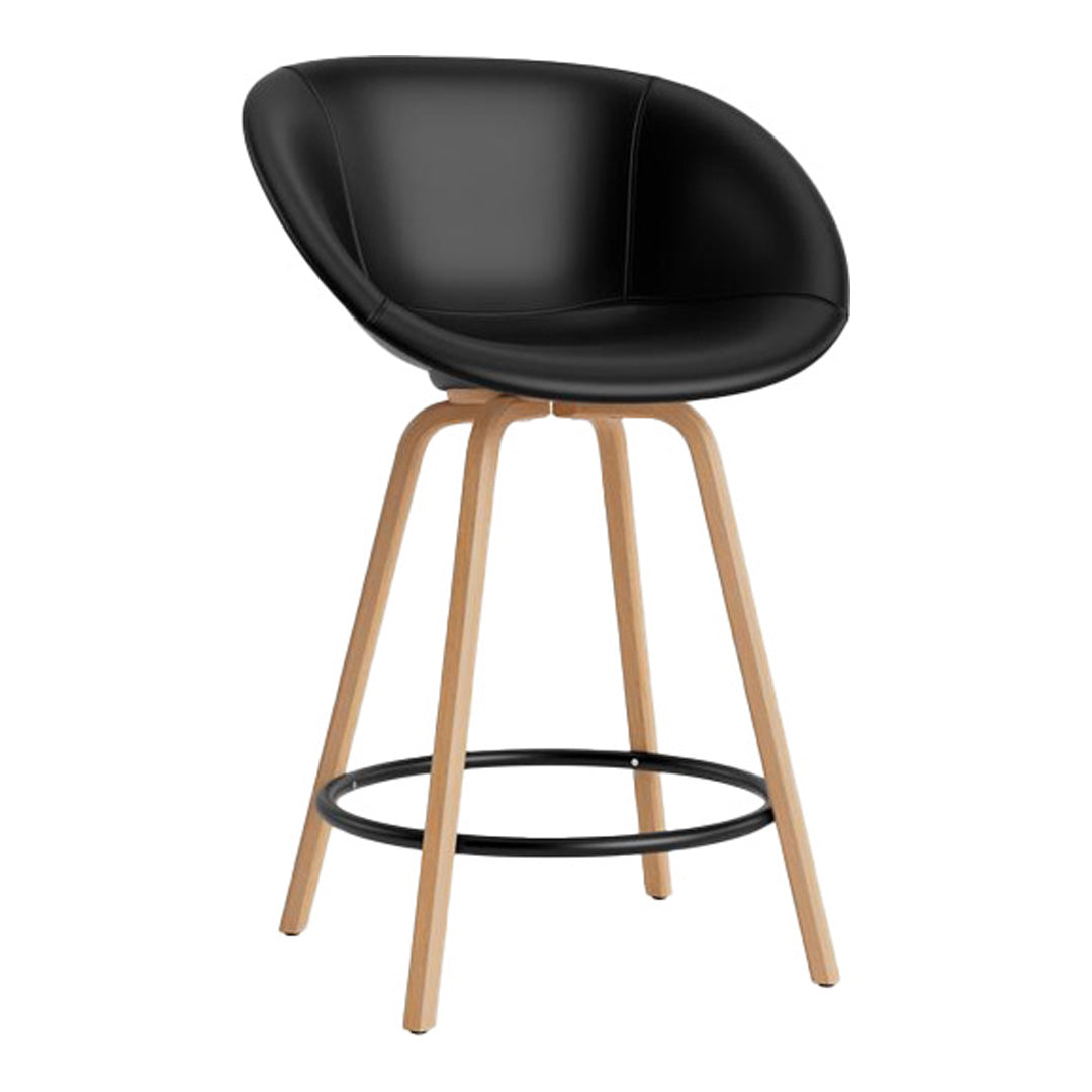 Normann Copenhagen Mat Counter Chair w/ Arms - Fully Upholstered
