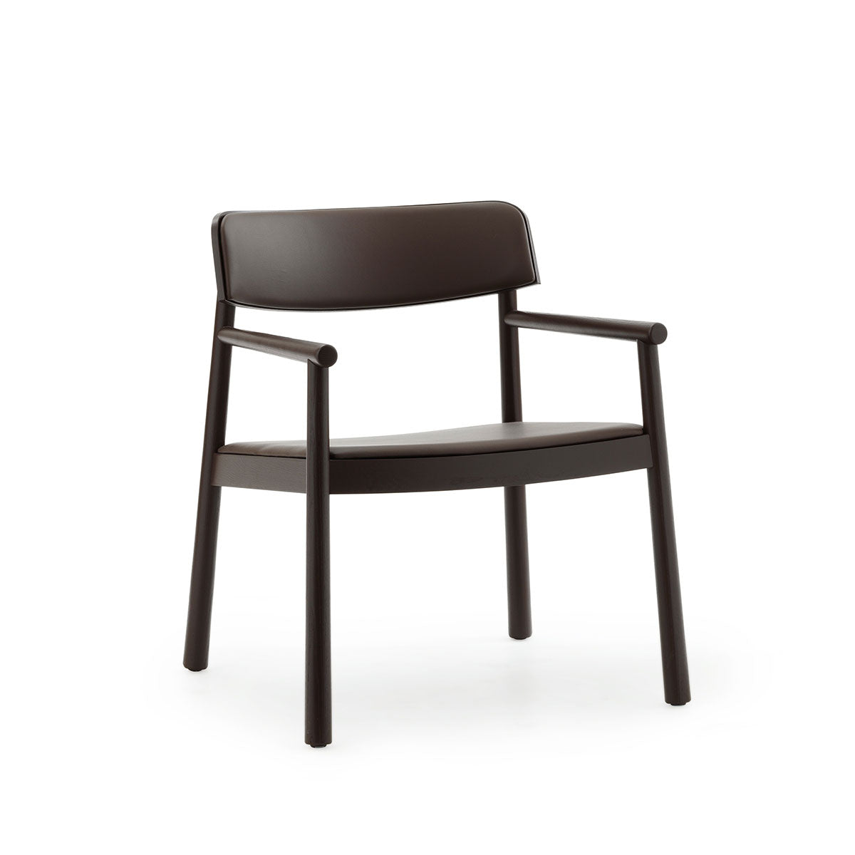 Normann Copenhagen Timb Lounge Armchair - Front Upholstered