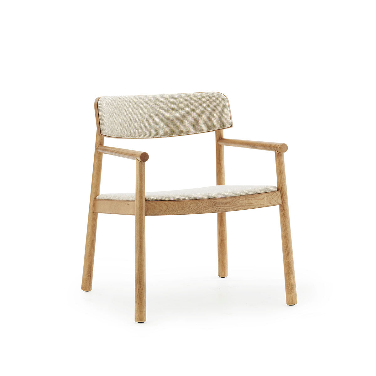Normann Copenhagen Timb Lounge Armchair - Front Upholstered
