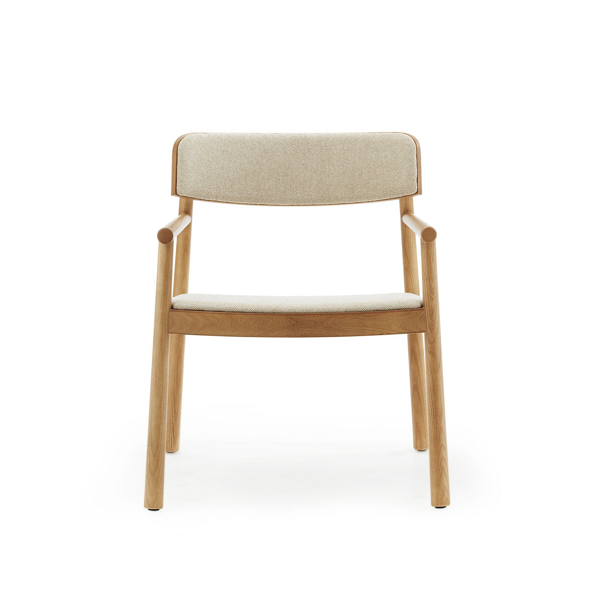 Normann Copenhagen Timb Lounge Armchair - Front Upholstered
