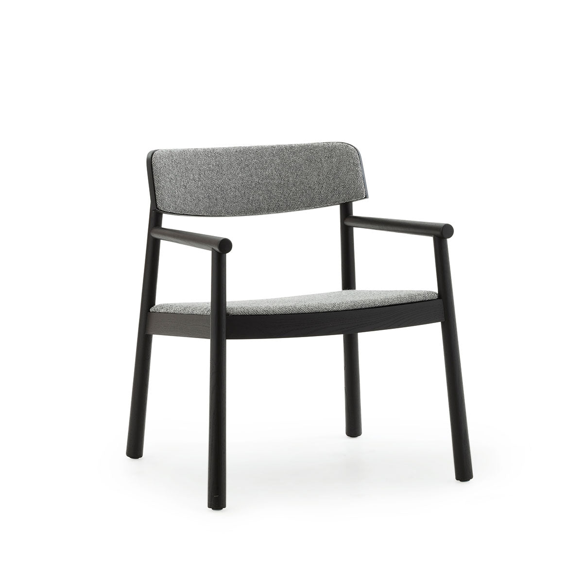 Normann Copenhagen Timb Lounge Armchair - Front Upholstered