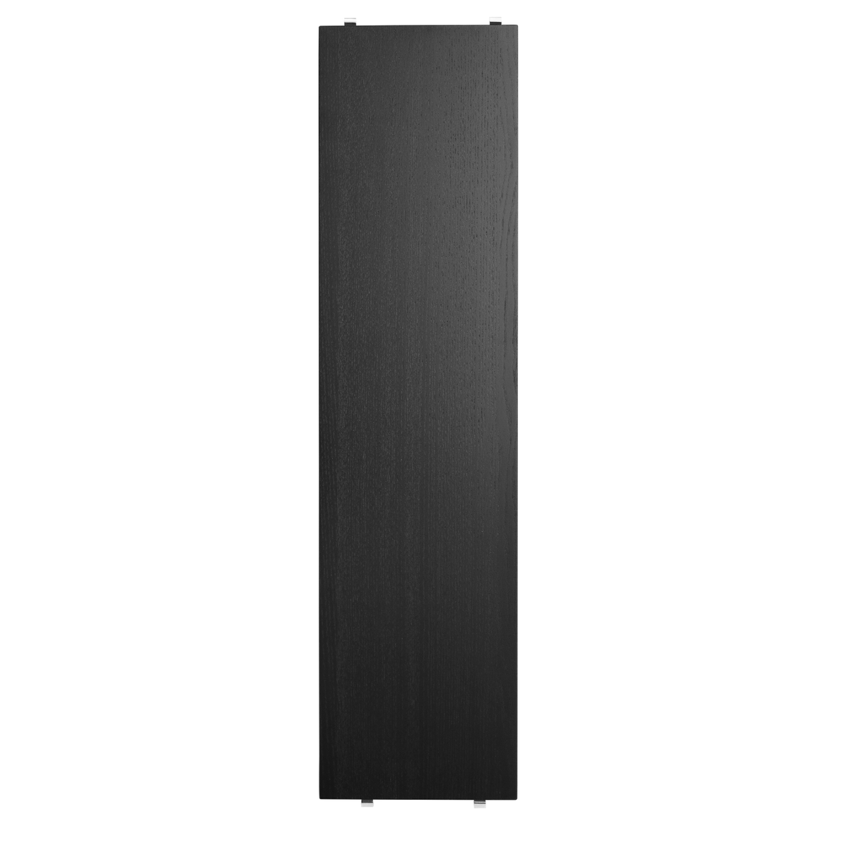 Shelf w78 x d20 cm in Black stained ash by String Furniture