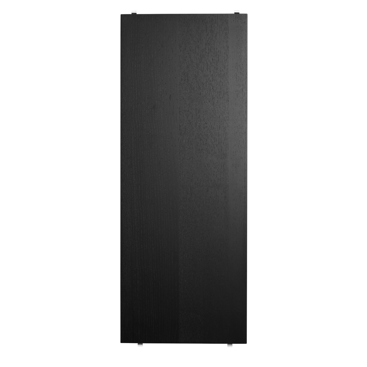 Shelf w78 x d30 cm in Black stained ash by String Furniture