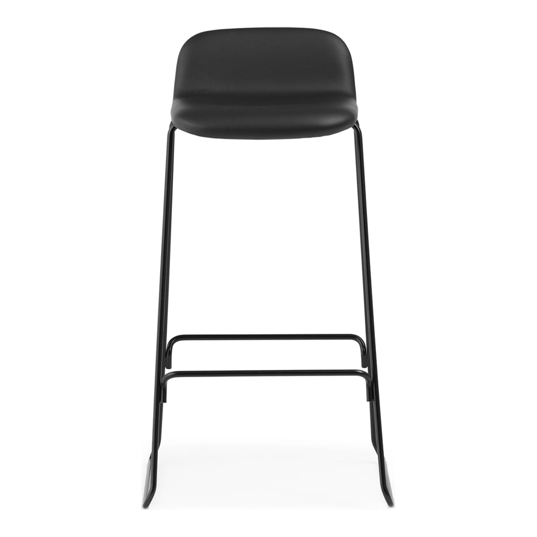 Normann Copenhagen Just Counter Stool w/ Back - Fully Upholstered