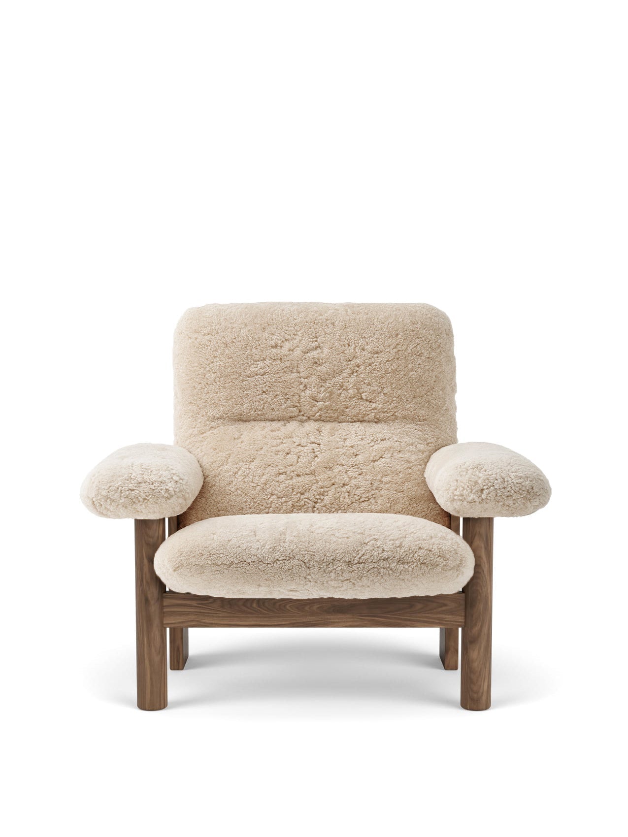 Audo Brasilia Lounge Chair, Sheepskin